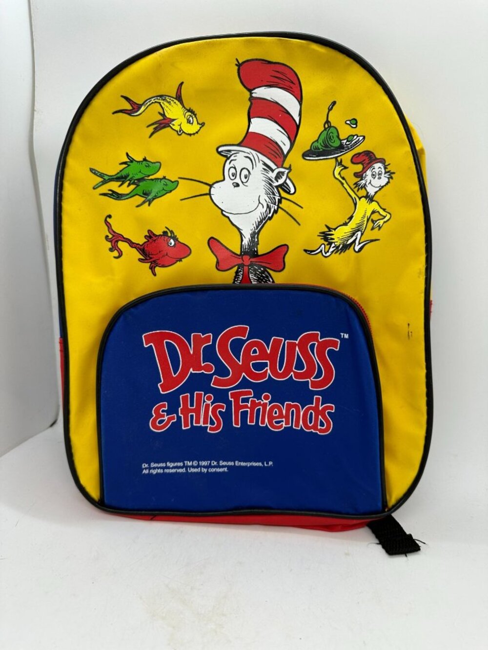 Backpack Dr Seuss Cat in the Hat & His Friends Child Toddler School Books